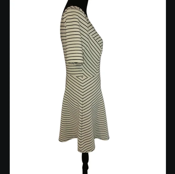 Speechless Black & White Stripe Mini Dress - Size XL - Picture 4 of 7